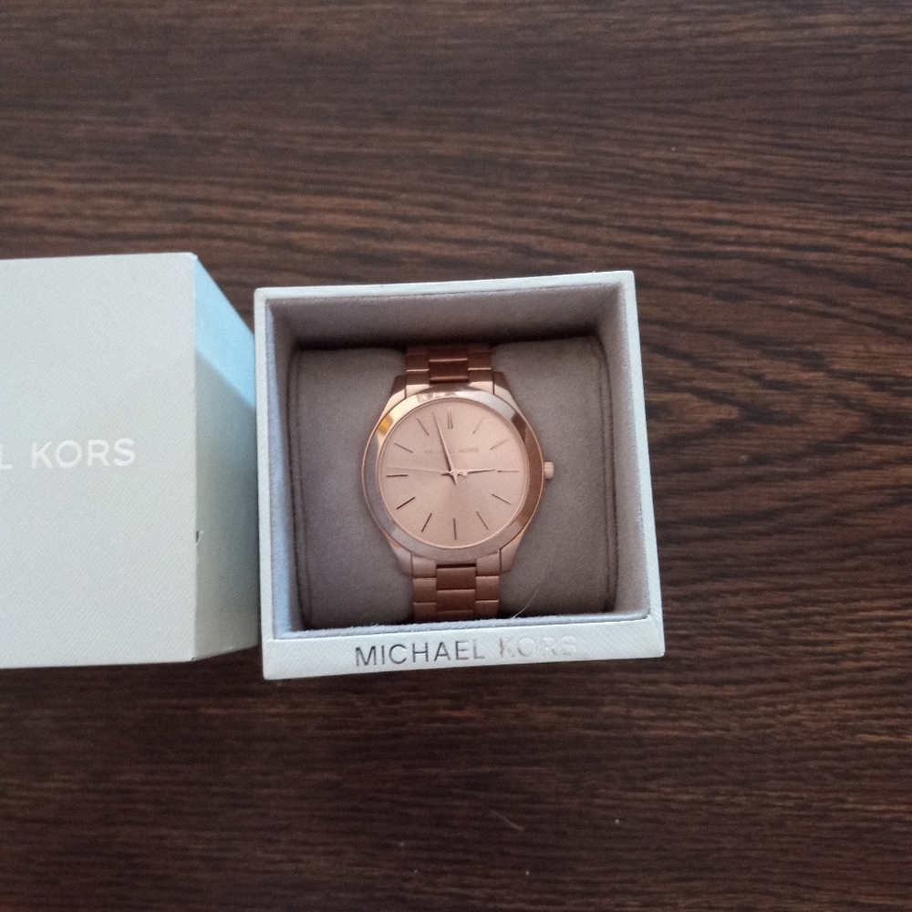 Michael Kors Womens Watch Rose Gold